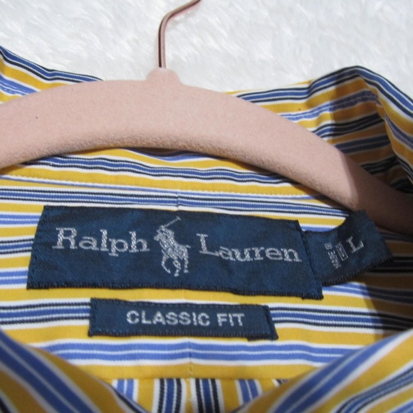 Ralph Lauren Button Down Shirt Size L - Picture 4 of 7